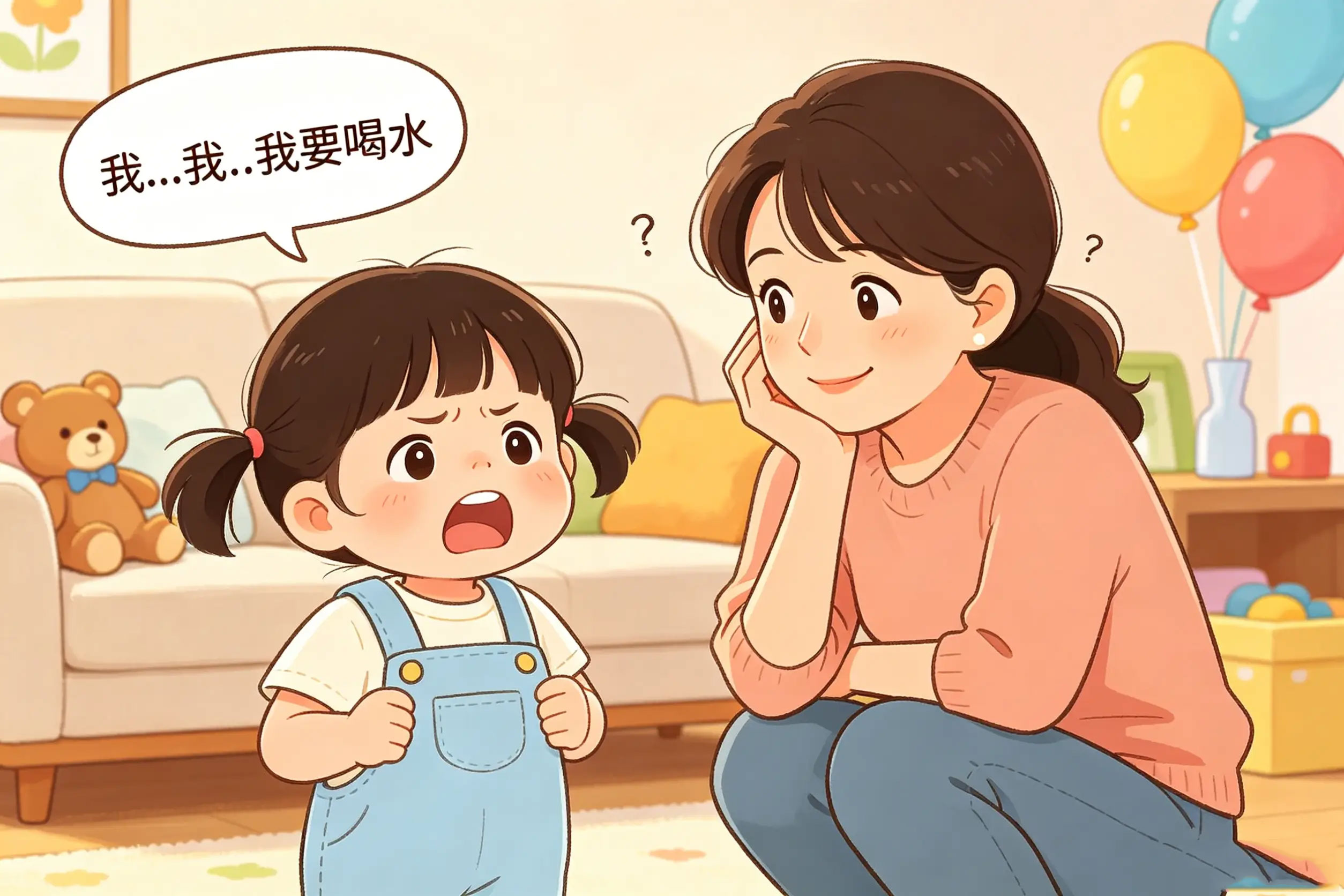 哈尔滨中童儿童医院：孩子口吃的典型表现你知道吗